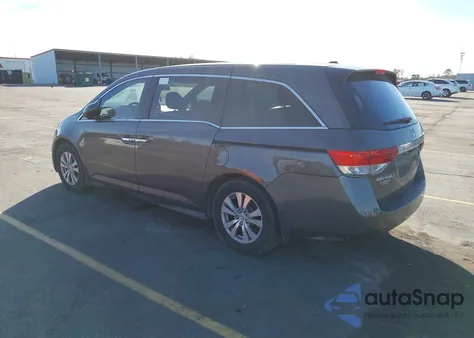 2016 Honda Odyssey Ex-L из США, поврежденный, VIN 5FNRL5H64GB141606